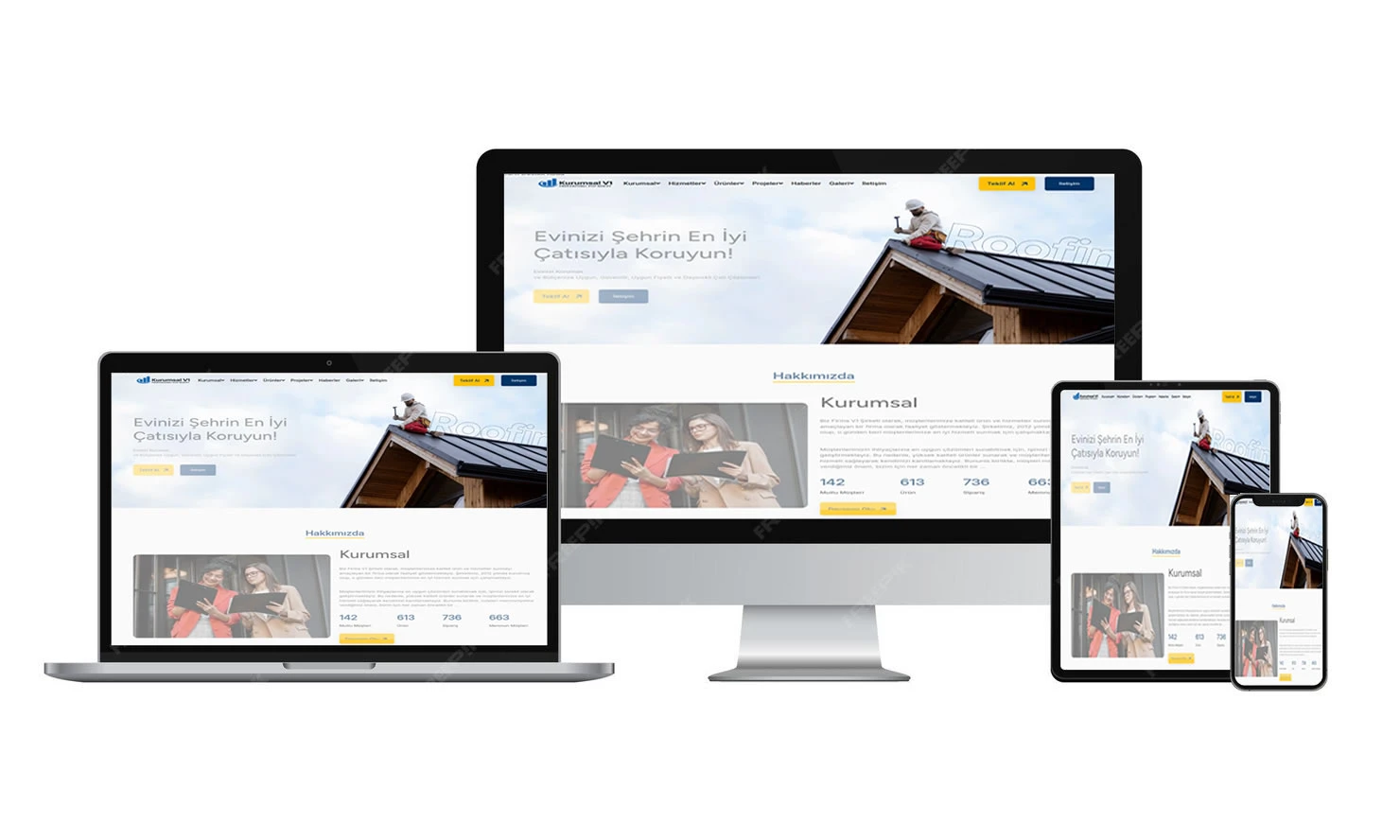 İnşaat Web Sitesi V1